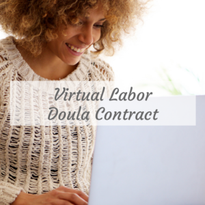 Virtual Labor Doula Contract